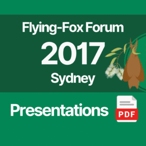 2017 Flying Fox Forum Presentations